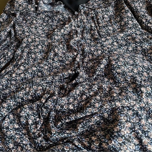 Free People Float On A Sunbeam Cottage Prairie Boho Dress Size Medium - Picture 10 of 14